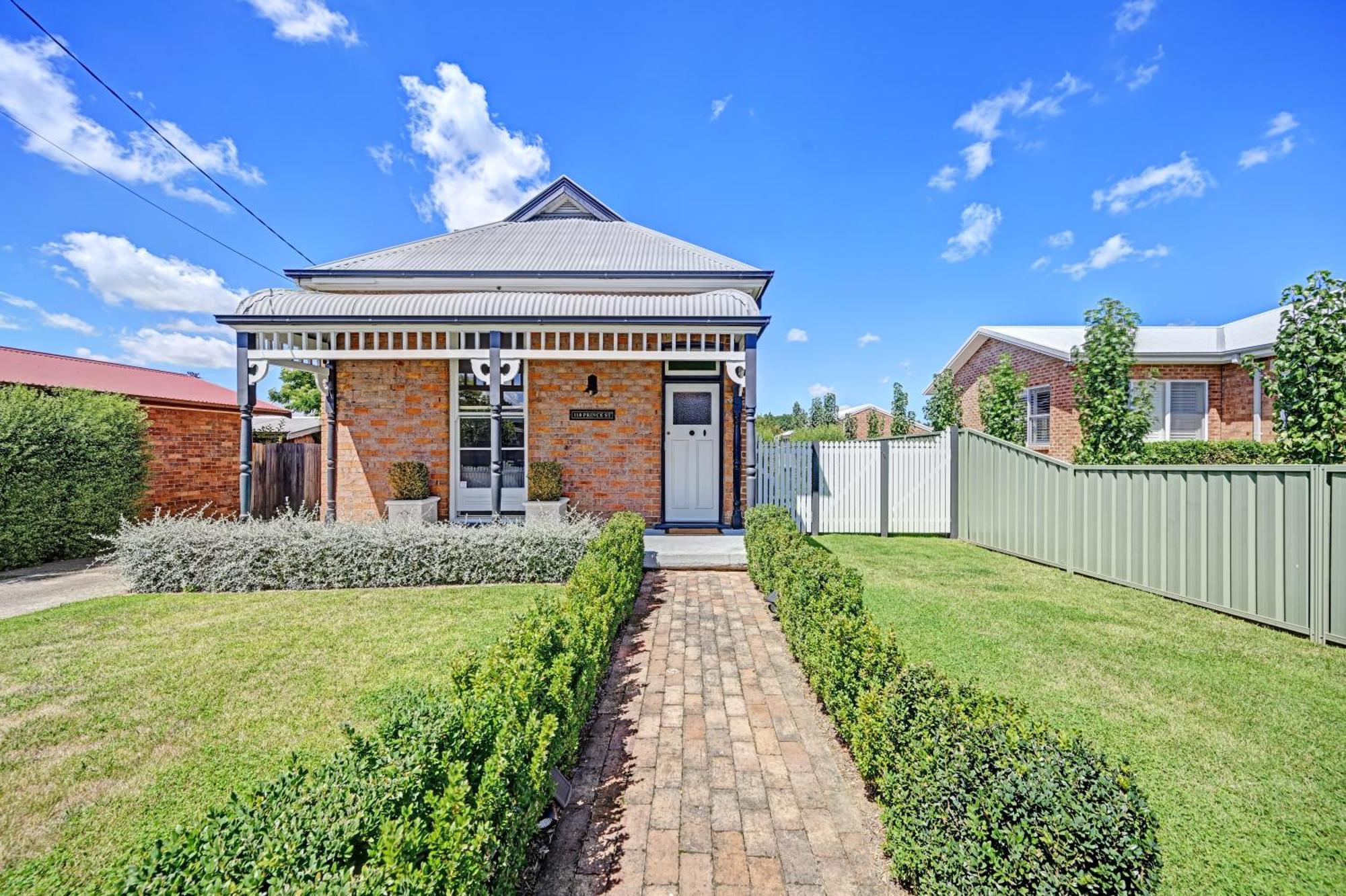 Prince Street Cottage - 1890'S Edwardian Gem 奥兰治 外观 照片
